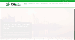 Desktop Screenshot of genteviajera.es